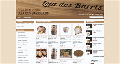 Desktop Screenshot of lojadosbarris.com